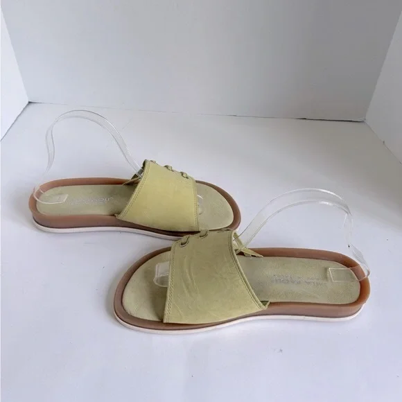 Mila Paoli Leather Slide Slip on’ Sandals. Size 9 - Picture 8 of 11